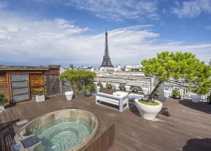 Charming Parisian Apartment With A Stunning Terrace